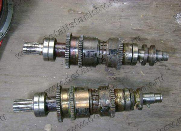 Вал фрикционный, фрикционная муфта 16к20