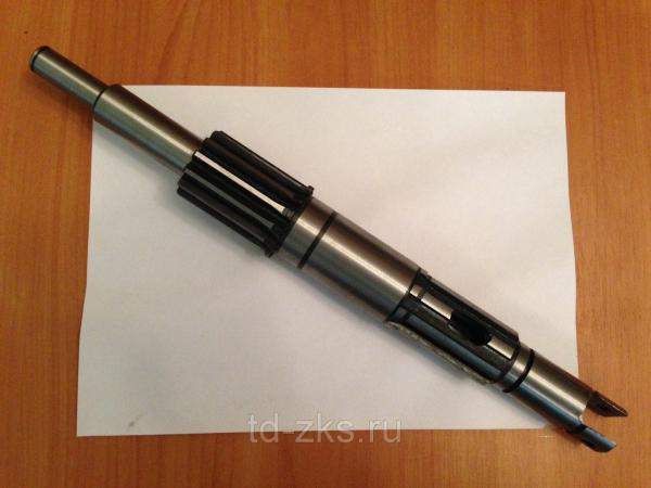 Вал-шестерня 2С132ПФ2И.42.007 L=392мм, m=3, Z=13