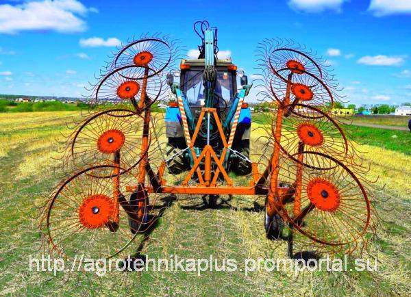 Валковые грабли ворошилки ГВВ - 6.0