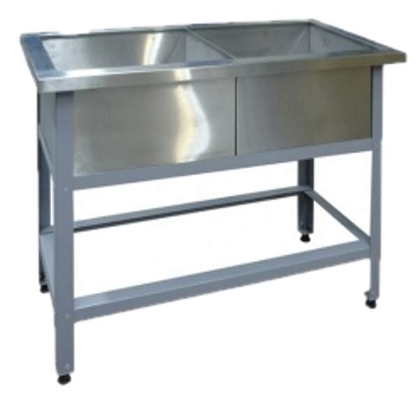 Ванна моечная двухсекционная ВМБ 700/2 1400х700х860 мм