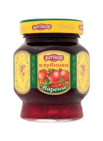 Варенье Клубника Ратибор с/б 400г.