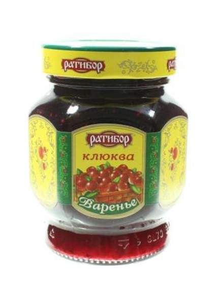 Варенье Клюква Ратибор с/б 400г.