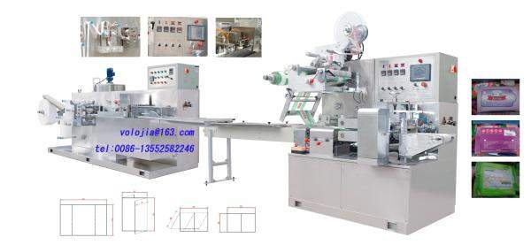 VC-2030 Оборудование для производства и упаковки влажных салфеток (5-30 шт/упаковка)