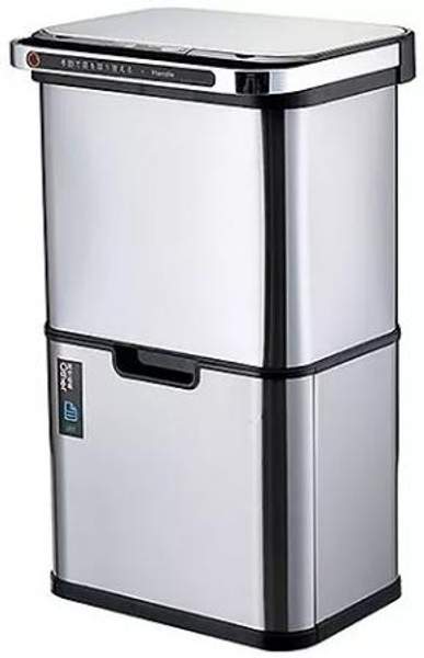 Ведро для раздельного сбора мусора Foodatlas JAH-8888 (нерж. сталь)