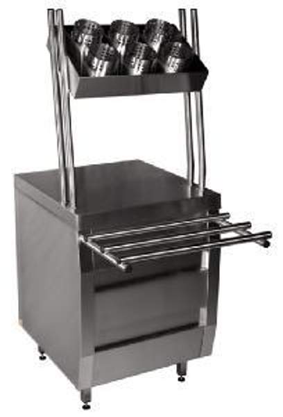 ВЕГА Прилавок для столовых приборов и подносов 3ПП-1-6,5/7СН