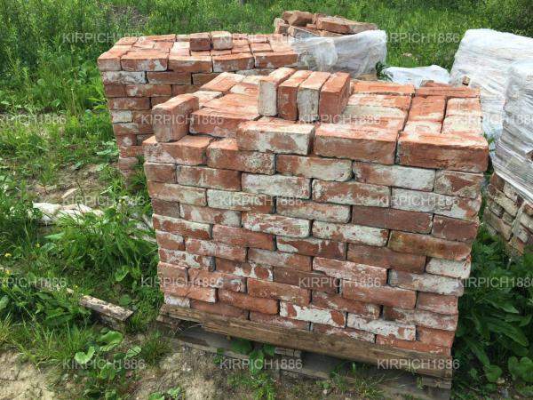 Вековой дореволюционный кирпич ручной формовки под старинный царский 19 века