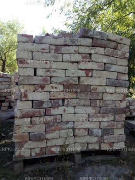 Вековой кирпич ручной формовки под старинный царский 19 века