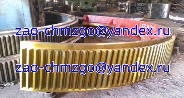 Венец зубчатый № 1-178.326m= 20 z=244 , вес 13100 кг.