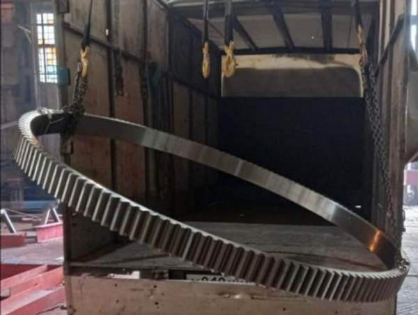 Венец зубчатый сушильного барабана