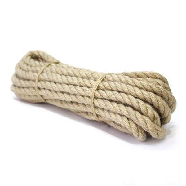 Веревка джутовая 10мм (моток 15м)