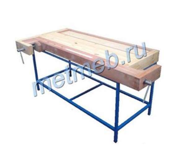 Верстак с деревянной столешницей ВСМ-17/0Т
