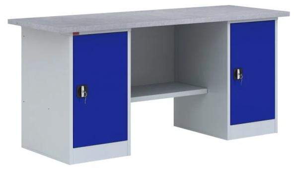 Верстак слесарный ВП - 5/1.6 (ВхШхГ:860х1600х685мм)