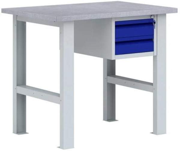Верстак слесарный ВП - Э (ВхШхГ:860х1000х685мм)