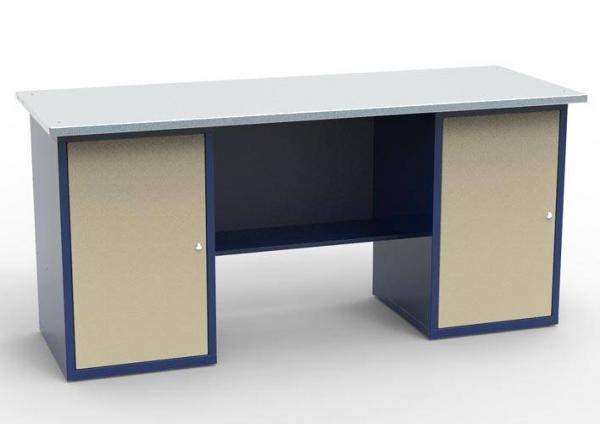 Верстак СВ-2Т.01.01.19 (1840х690х850 мм) для мастерской Святогор с драйвером