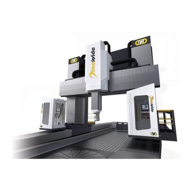 Вертикально фрезерный станок FPT Dinowide– 5-осевой фрезерный станок с подвижной балкой портального типа для высокоскоростной обработки