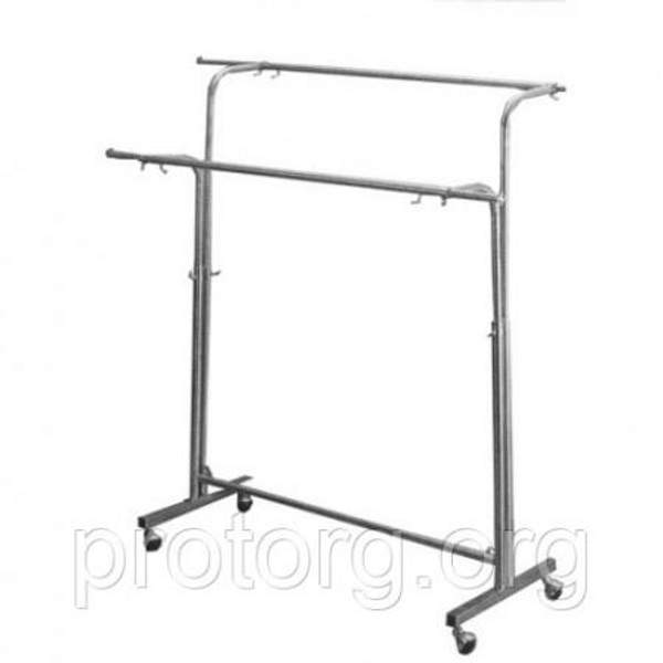 Вешало "Фонтан" L=1200-2100мм, D=500мм, H=750-1800мм, хром