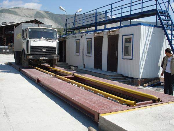 Весы автомобильные 100 тонные 15х3 метра
