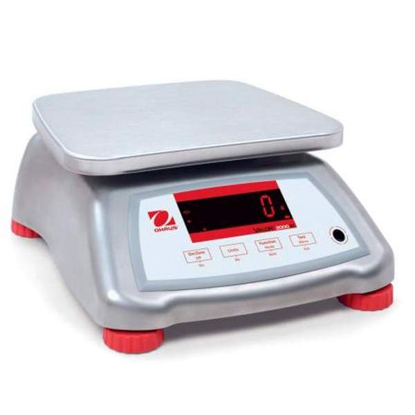 Весы порционные OHAUS Valor 2000 V22XWE3T (3 кг, 0,5 г, внешняя калибровка)