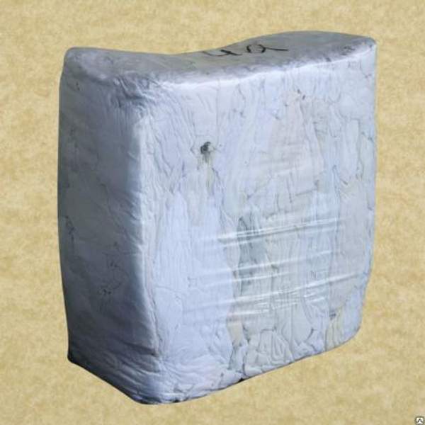 Ветошь обтирочная белая 10 кг