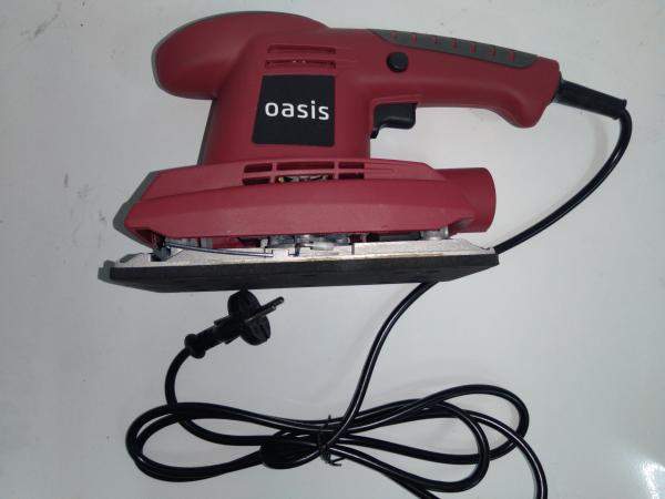 Вибрационная плоскошлифовальная машина Oasis GV-18(Размер шлиф.листа,мм90х240,180Вт)