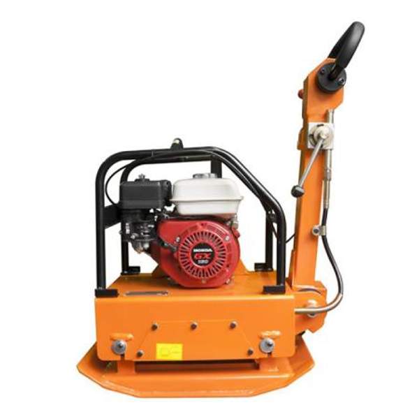 Виброплита бензиновая GROST VH 160CR реверсивная