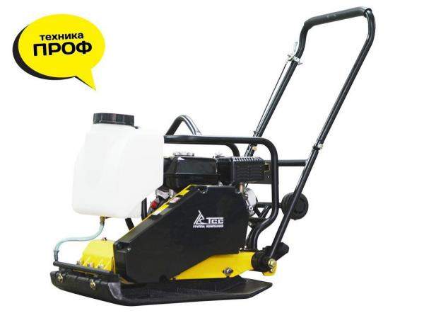 Виброплита MS100-HT (колесный комплект, бак)