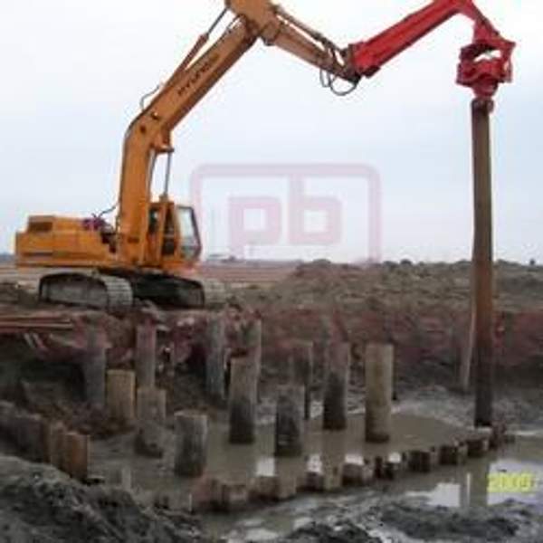 Вибропогружатели Daedong DPD600T для экскаваторов.