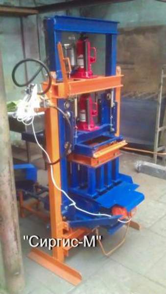 Вибропресс для блоков, кирпича и плитки Сиргис-м