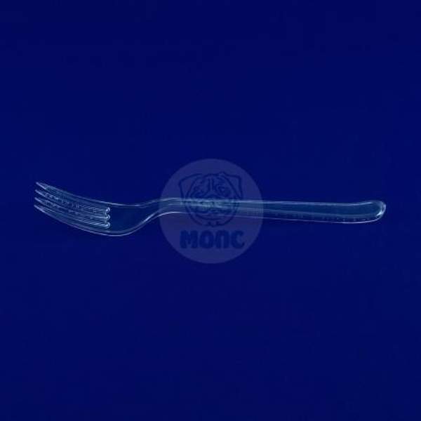 Вилка пластиковая прозрачная "Премиум" 50/1000