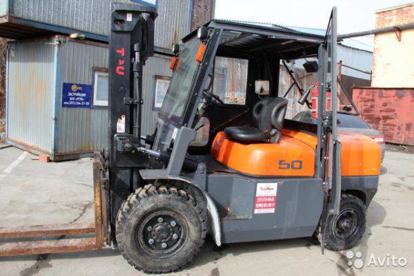 Вилочный погрузчик FD50TF г\п 5 т
