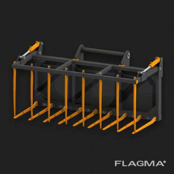 Вилочный захват для телескопического погрузчика