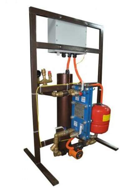 ВИН-ГВС-Т 15 (15 кВт, 380 B) модуль прямоточного горячего водоснабжения