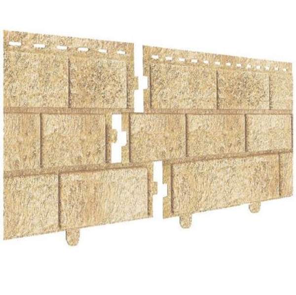 Виниловый сайдинг "Стоун хаус кирпич" Ю-пласт