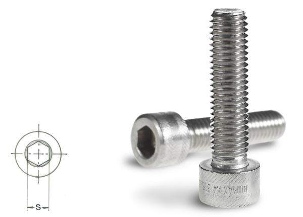 Винт имбусный кл.пр. 10,9 ISO 4762 М14*40 оц.