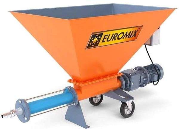 Винтовой (героторный) растворонасос EUROMIX 400.8.500