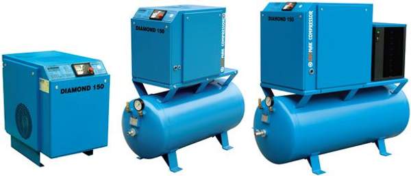 Винтовой воздушный компрессор Ekomak DMD 100 VST