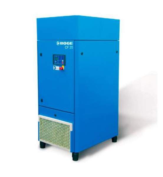 Винтовые компрессоры CF15 до CF30 с впрыском масла, частотным регулированием и клиноременным приводом, производительность 0.27 - 3.62 м3