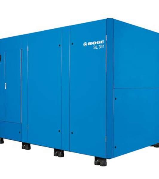 Винтовые компрессоры серии SL270 - SL481 , прямым приводом без приводных ремней, производительность 33 - 43.7 м3/час