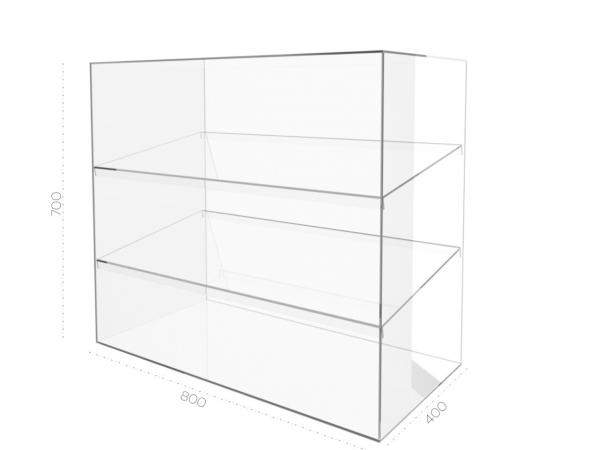 Витрина 800х400х700мм