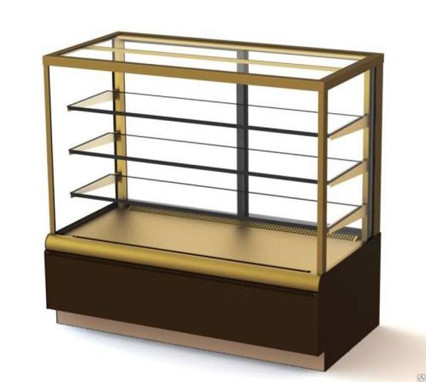 Витрина кондитерская Carboma ВХСв-1,3д Cube Люкс