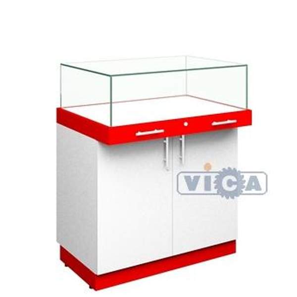 Витрина пристенная низкая 31-19