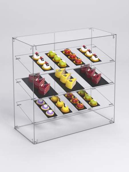 Витрина "СЛАДОСТЬ" №1 для выпечки настольная, Акрил