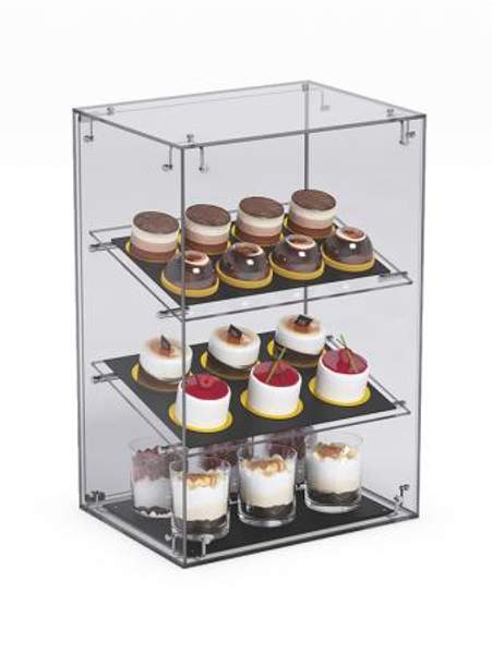 Витрина "СЛАДОСТЬ" №10 для выпечки настольная, Акрил