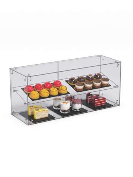Витрина "СЛАДОСТЬ" №12 для выпечки настольная, Акрил