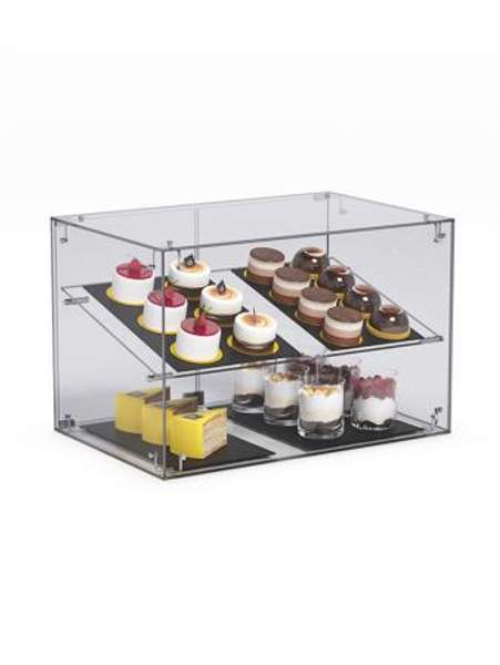 Витрина "СЛАДОСТЬ" №13 для выпечки настольная, Акрил