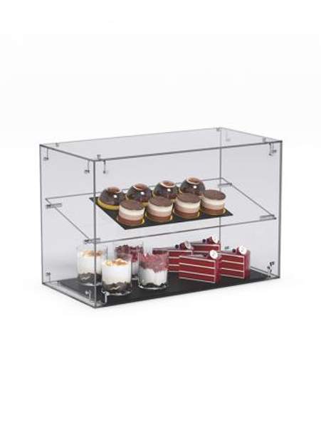 Витрина "СЛАДОСТЬ" №14-О для выпечки настольная без дверок, Акрил