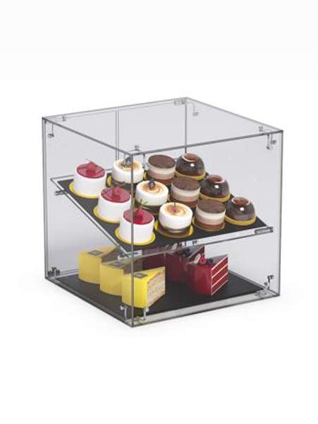 Витрина "СЛАДОСТЬ" №15 для выпечки настольная, Акрил