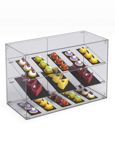 Витрина "СЛАДОСТЬ" №17 для выпечки настольная, Акрил