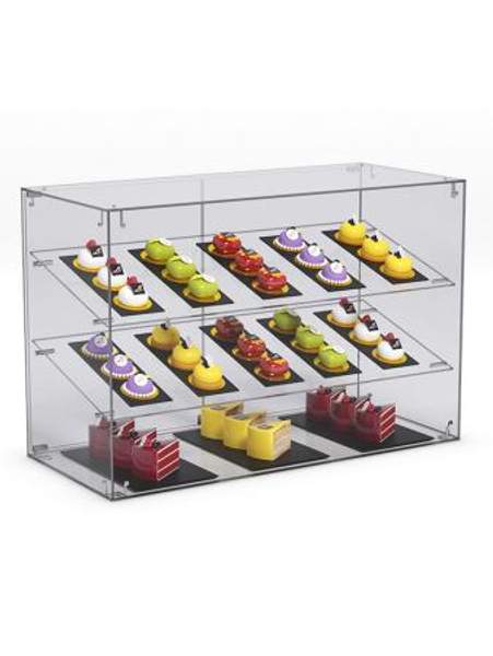 Витрина "СЛАДОСТЬ" №18 для выпечки настольная, Акрил