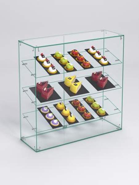 Витрина "СЛАДОСТЬ" №2 для выпечки настольная, Стекло